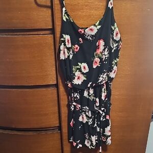 Eye Candy Pink Sundress Spaghetti Strap Mini
